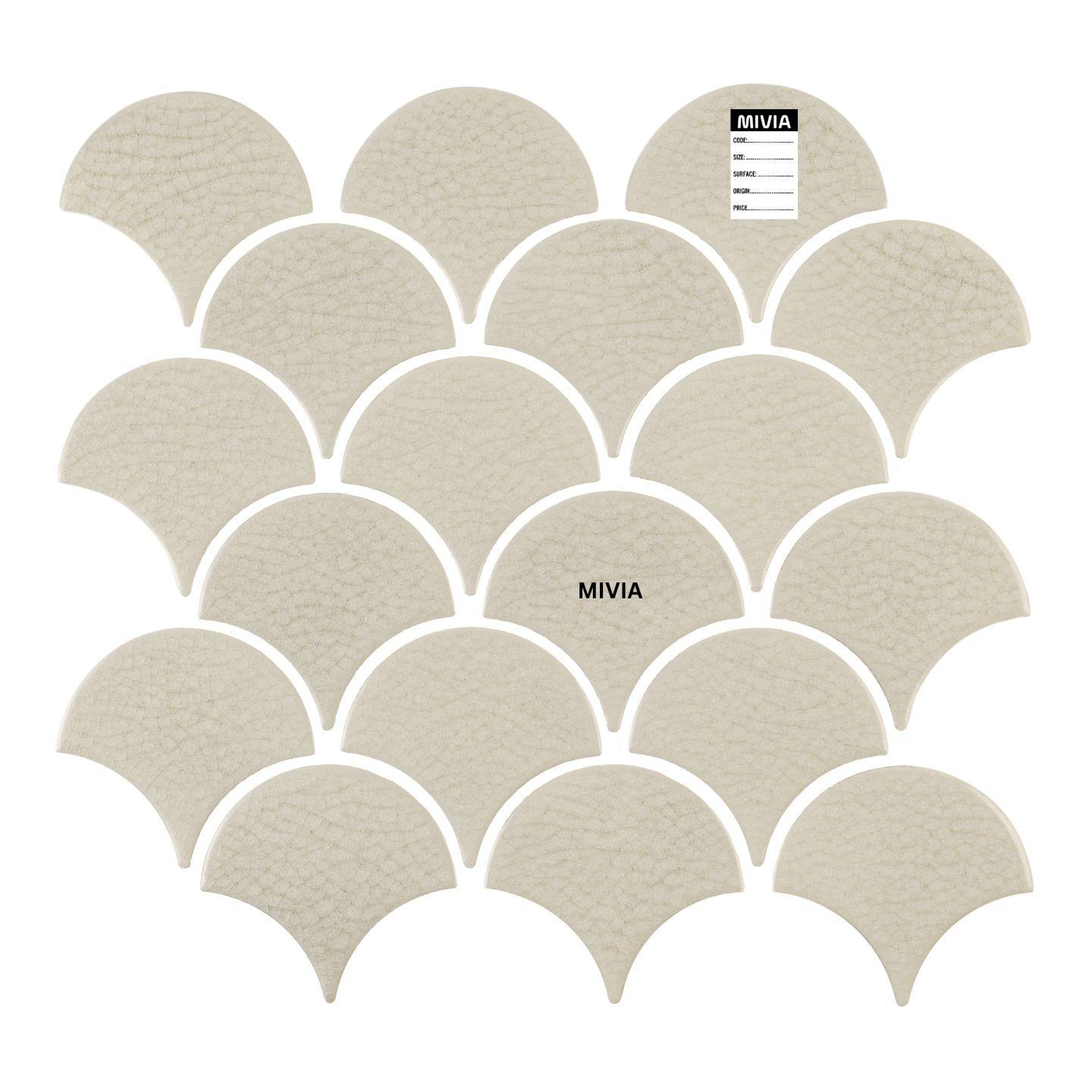 gạch mosaic vảy cá MI90003XFB